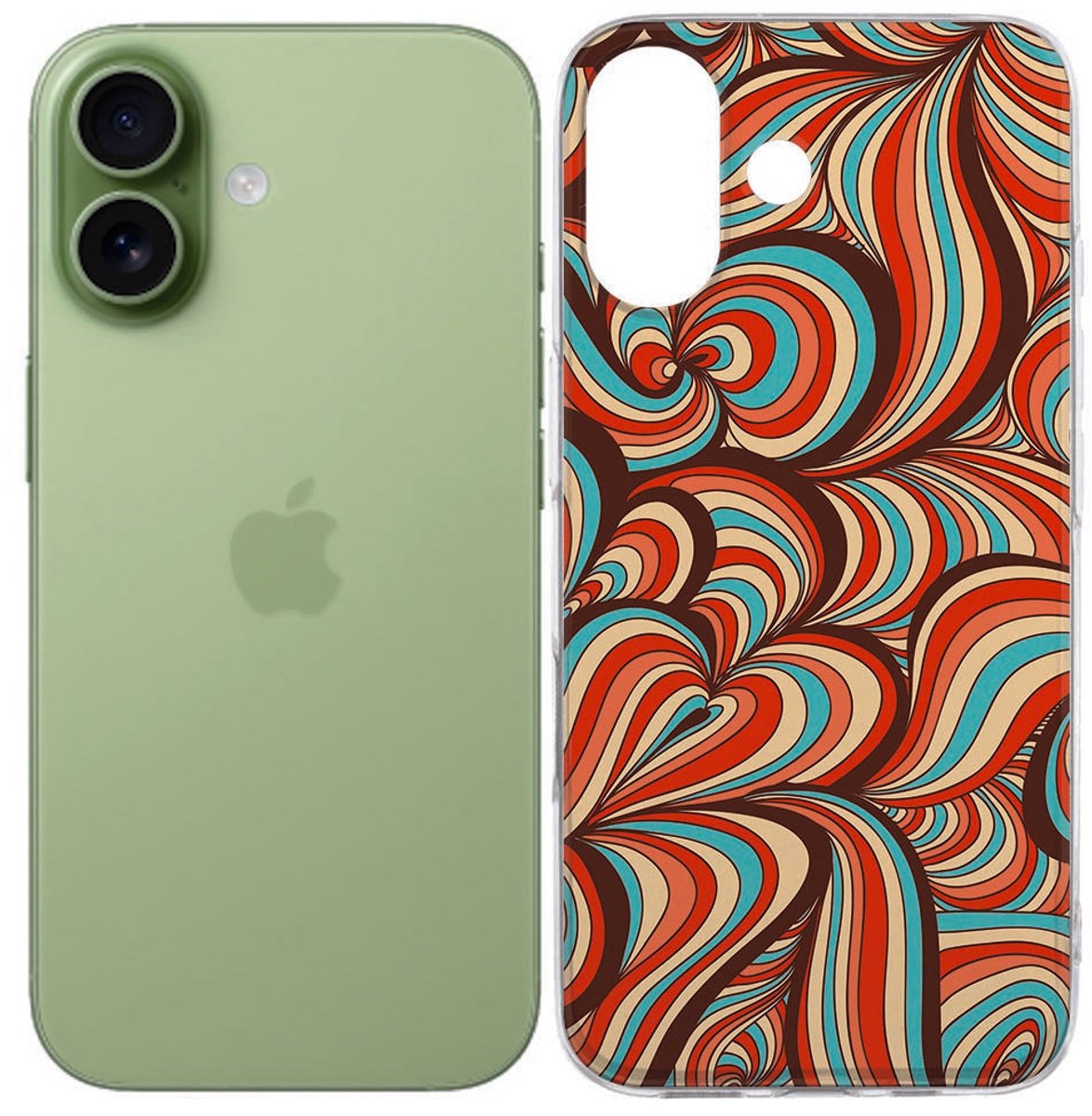 Retro Hoesje iPhone 17 – TPU Softcase