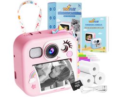 TinyPlay Kindercamera met Fotoprinter - 48MP - Full HD Video - 32GB SD-kaart