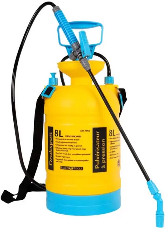 Talen Tools - Drukspuit - Professioneel - 8L van Merkloos	 — afbeelding 2