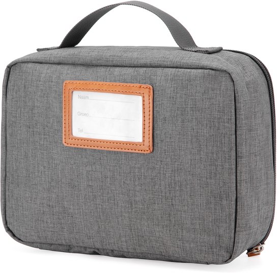 Brisby 4 Laags Geïsoleerde Koeltas - Lunchtas 2.5 liter - Donkergrijs van Brisby — afbeelding 2
