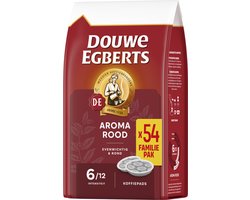Douwe Egberts Aroma Rood Koffiepads - 4 x 54 pads