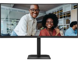 AOC CU34E4C computer monitor 86,4 cm (34") 3440 x 1440 Pixels Zwart