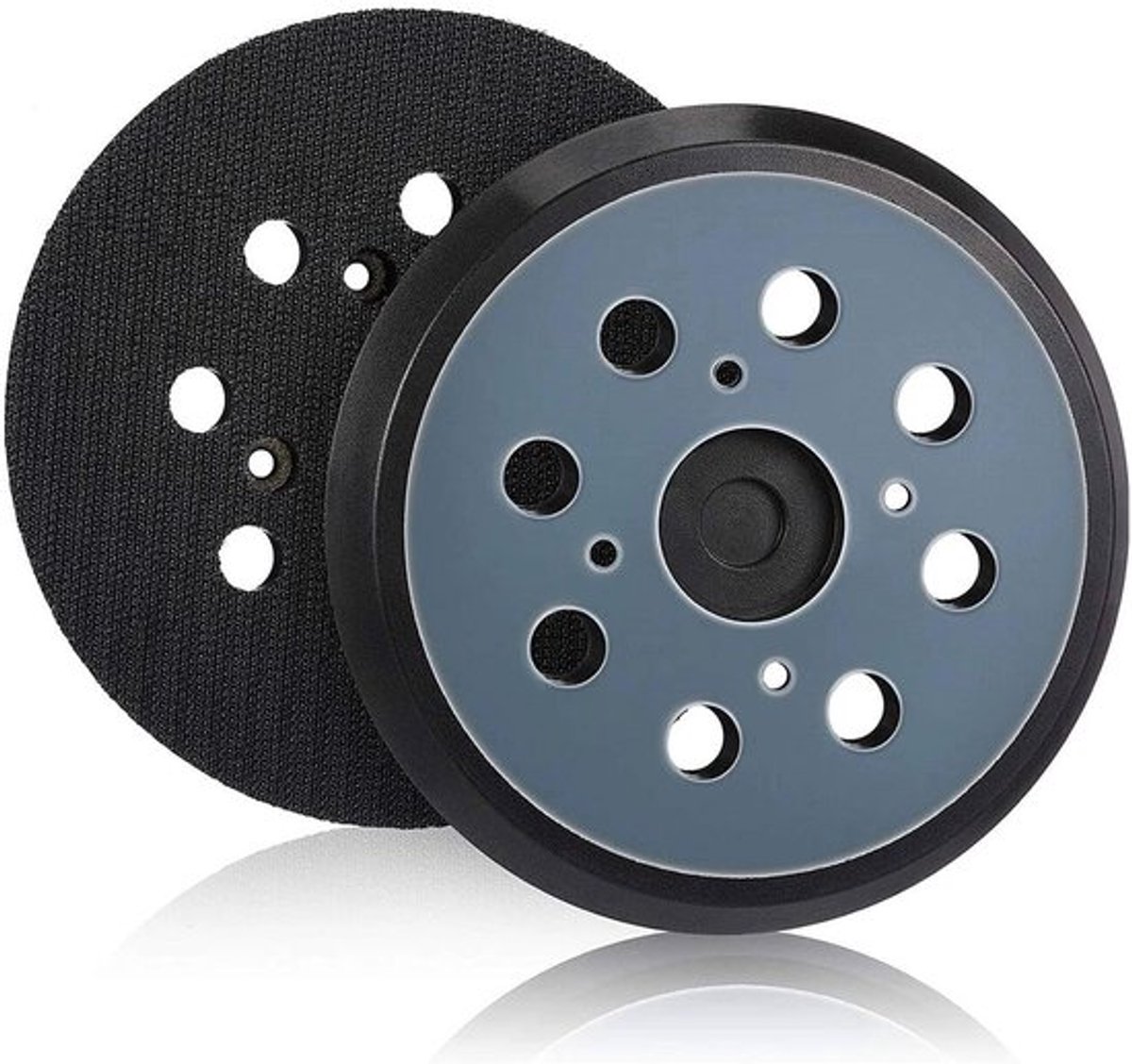 Allecto - Schuurdisc 125 mm - Vervangende schuurpads - 2 stuks