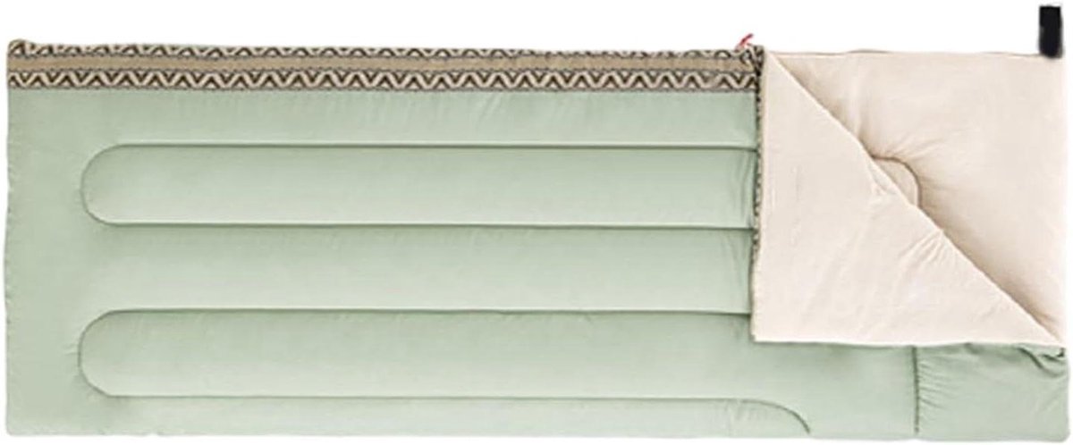 Kampeer Slaapzak - Outdoor Rugzak - Kamperen en Hiken - All-Season Comfort - 190x75 cm - Blauw