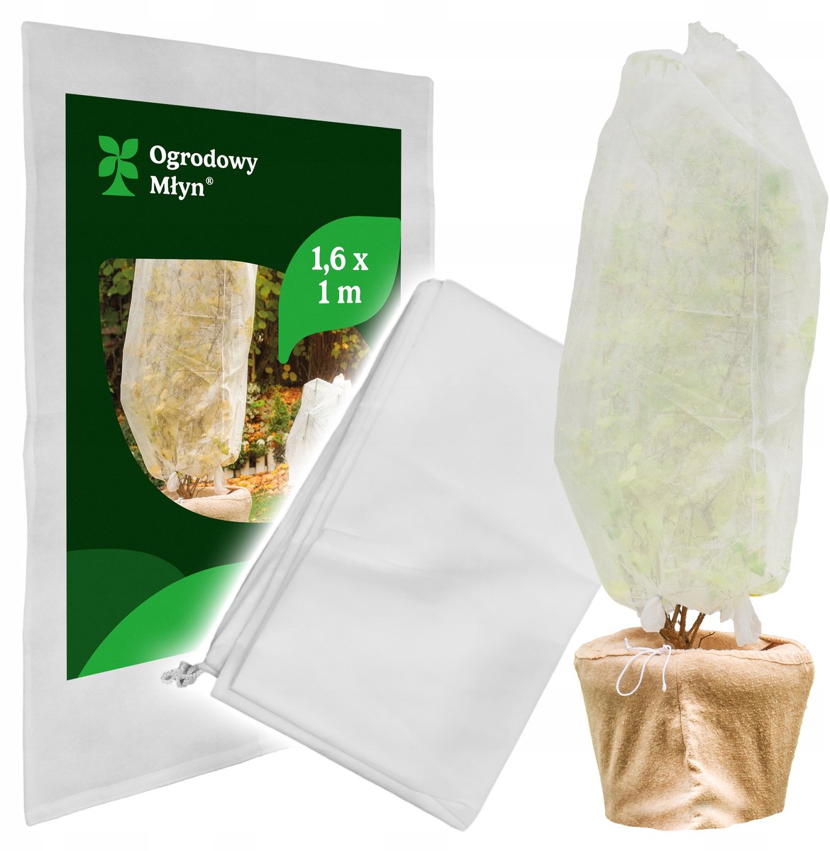 Beschermhoes Planten Winter - 160x100cm - overdreven & UV-bestendig