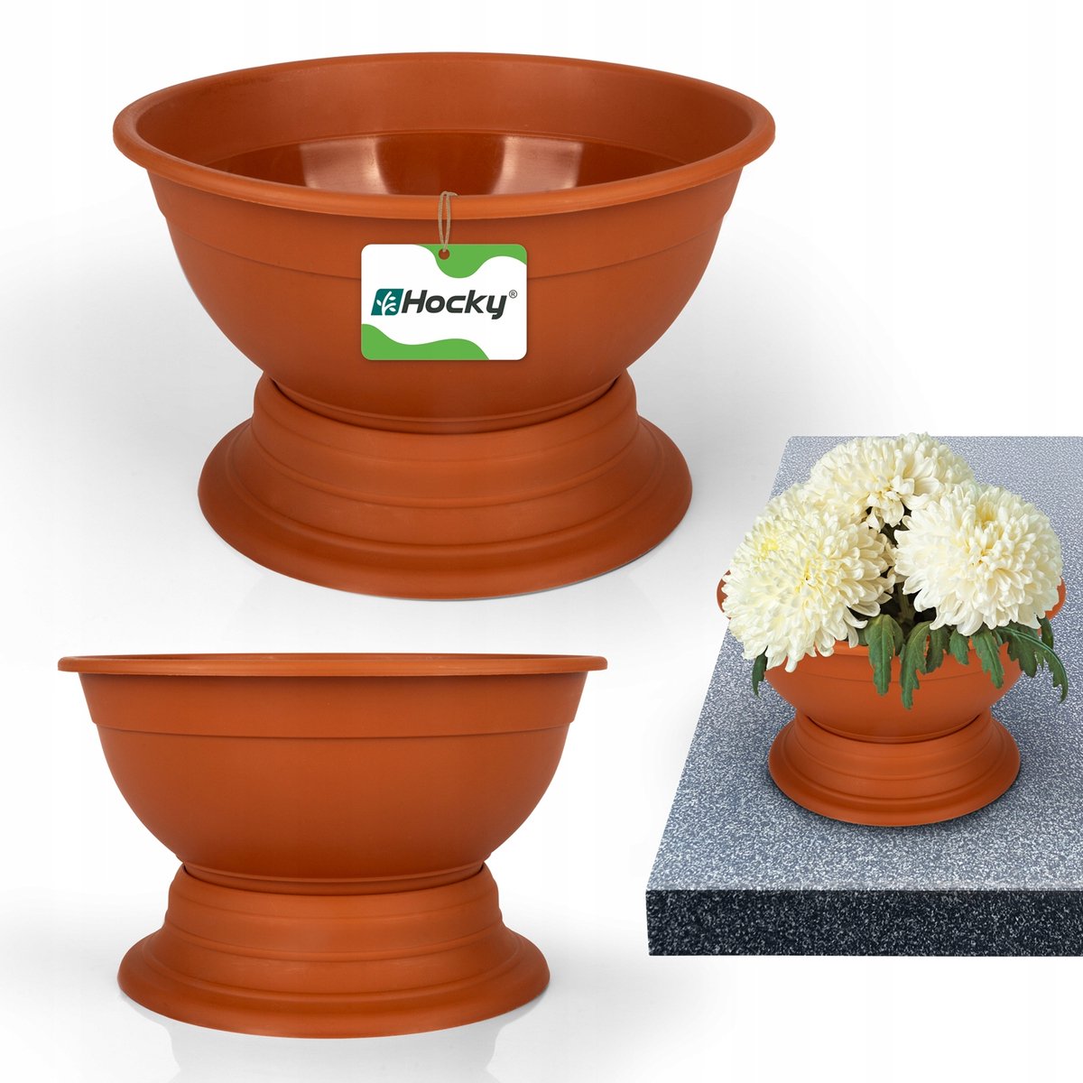 Graf Groen Terra 26cm - Duurzame Grafpot voor Buiten