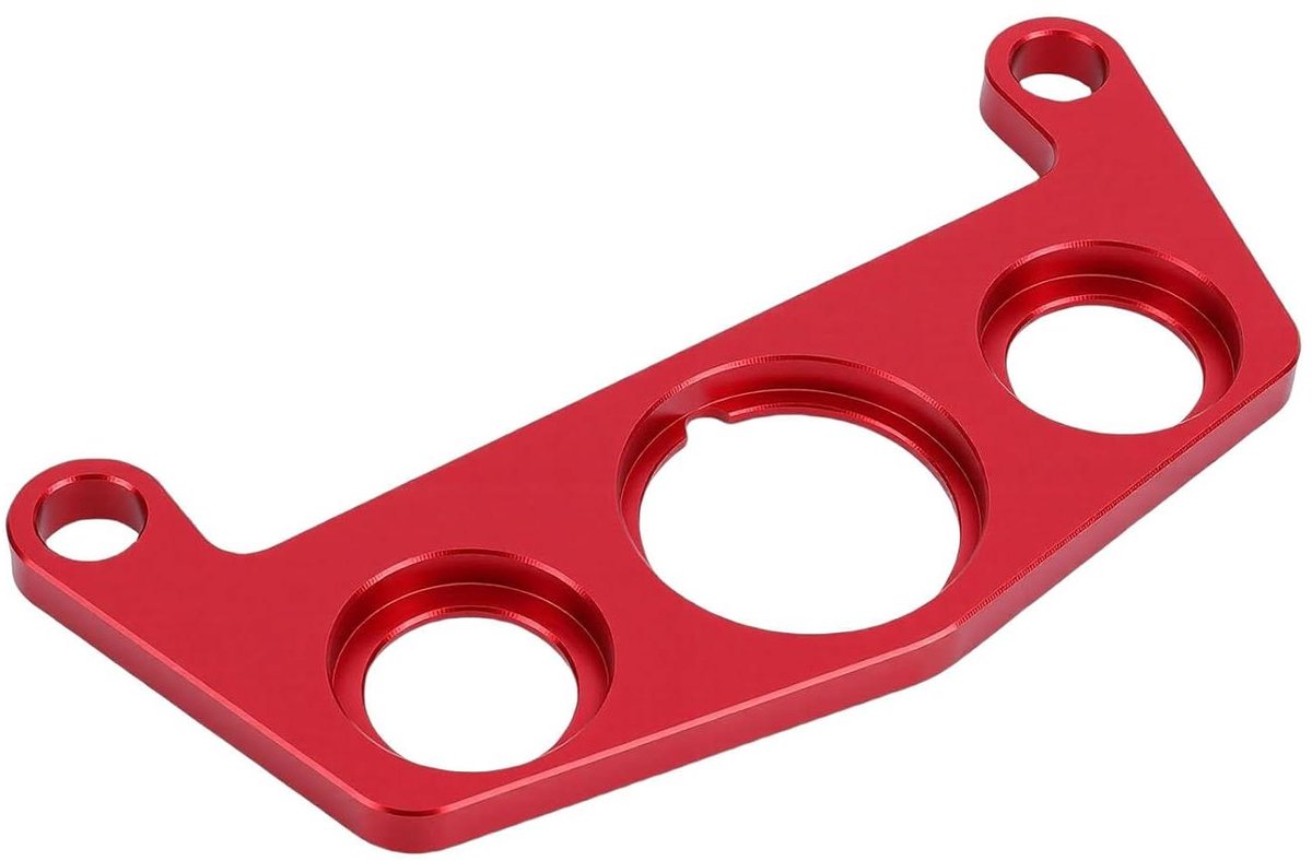 Schakelaar Mount - Indicatielamp Houder - Offroad Rijden - Specifiek Ontwerp - Aluminium Materiaal - Rood