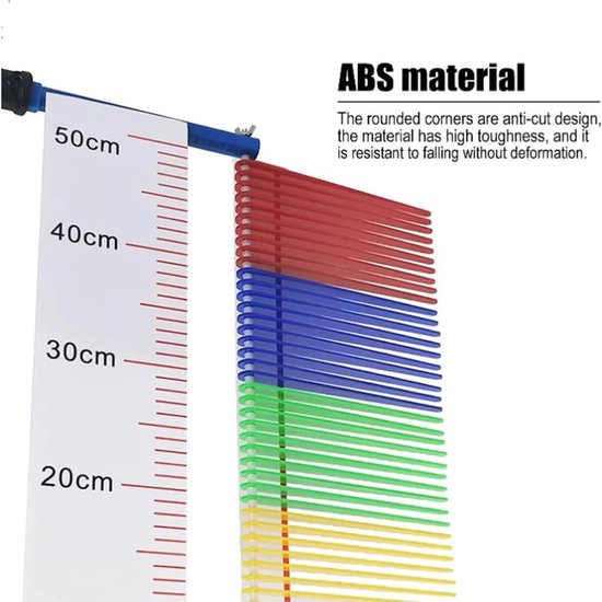 Verticale Springtester - Springmeetinstrument Sprongtrainer - Atletische Prestaties Verbeteren - Nauwkeurige Hoogtemetingen - 12-35 m - Zwart — afbeelding 4