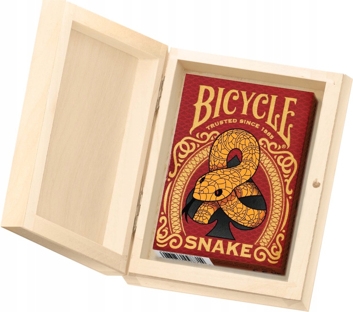 Bicycle Speelkaarten in Houten Kistje - 1 Deck