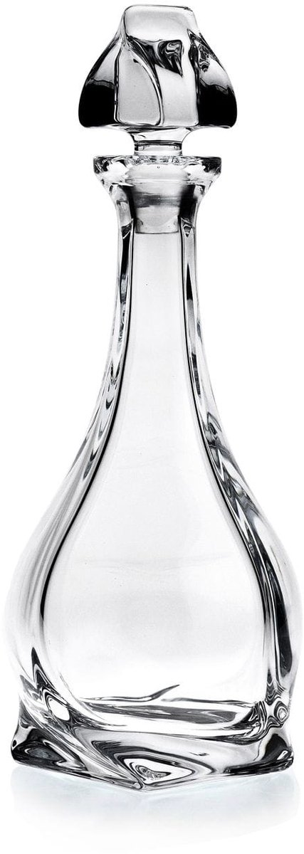 Bohemian Quadro Kristallen Karaf 850ml - Stijlvol & Tijdloos