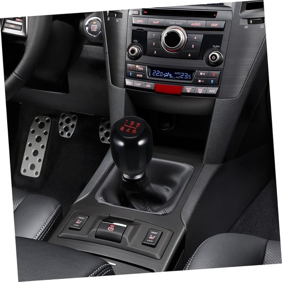 Schakelpookknoppen Set - Versnellingshendel Grip - Verbeterde Versnellingsbak - Precisie Aluminium Legering - 2 Stuks - Multicolor — afbeelding 3