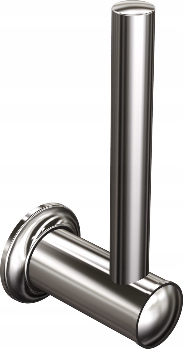 Andex Classic WC-rolhouder - Messing, Chroom Afwerking