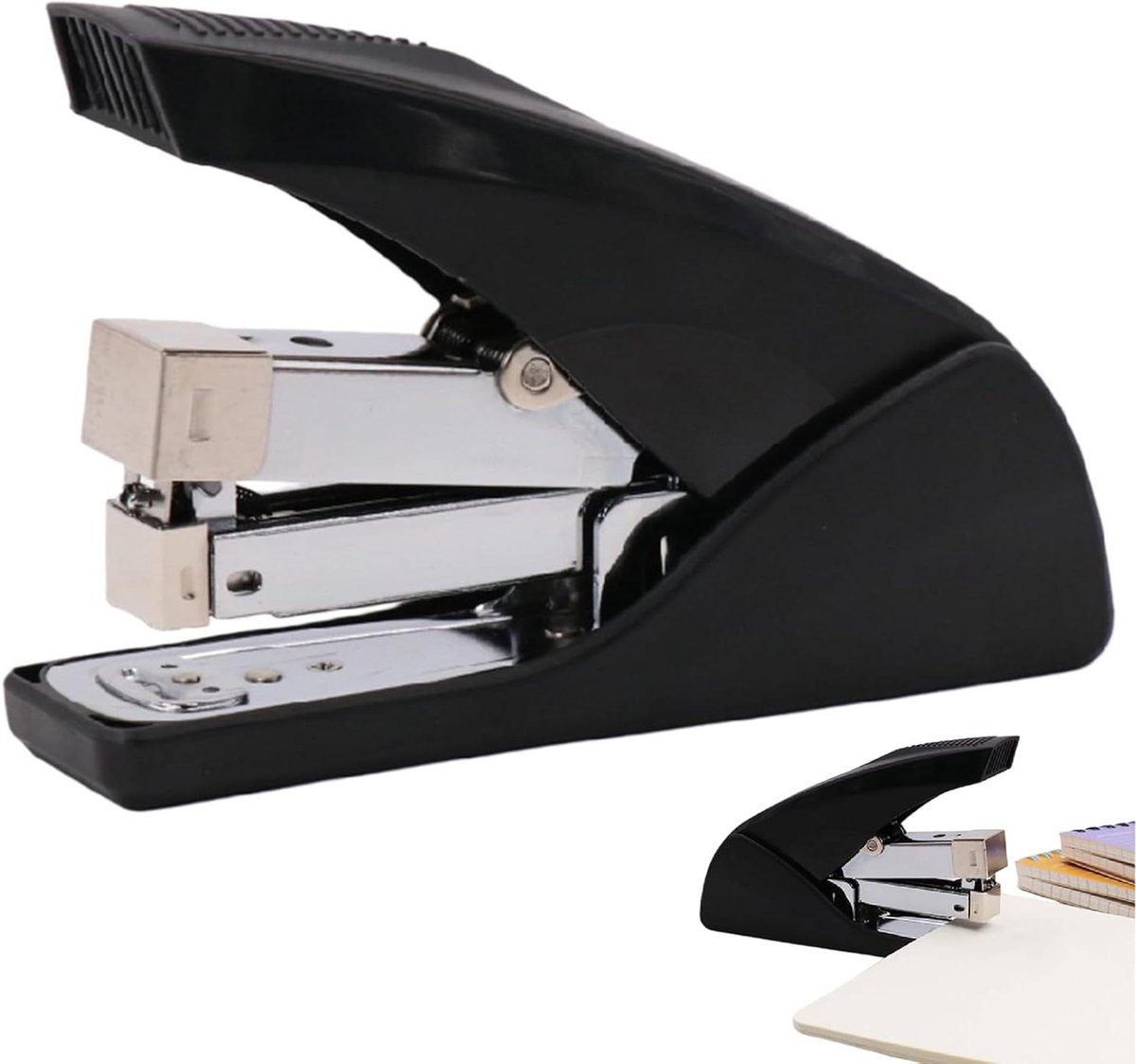 Bureaunietmachine - Werkbesparend apparaat - Documenten organiseren - Ergonomisch design - 50 vellen capaciteit - Zwart