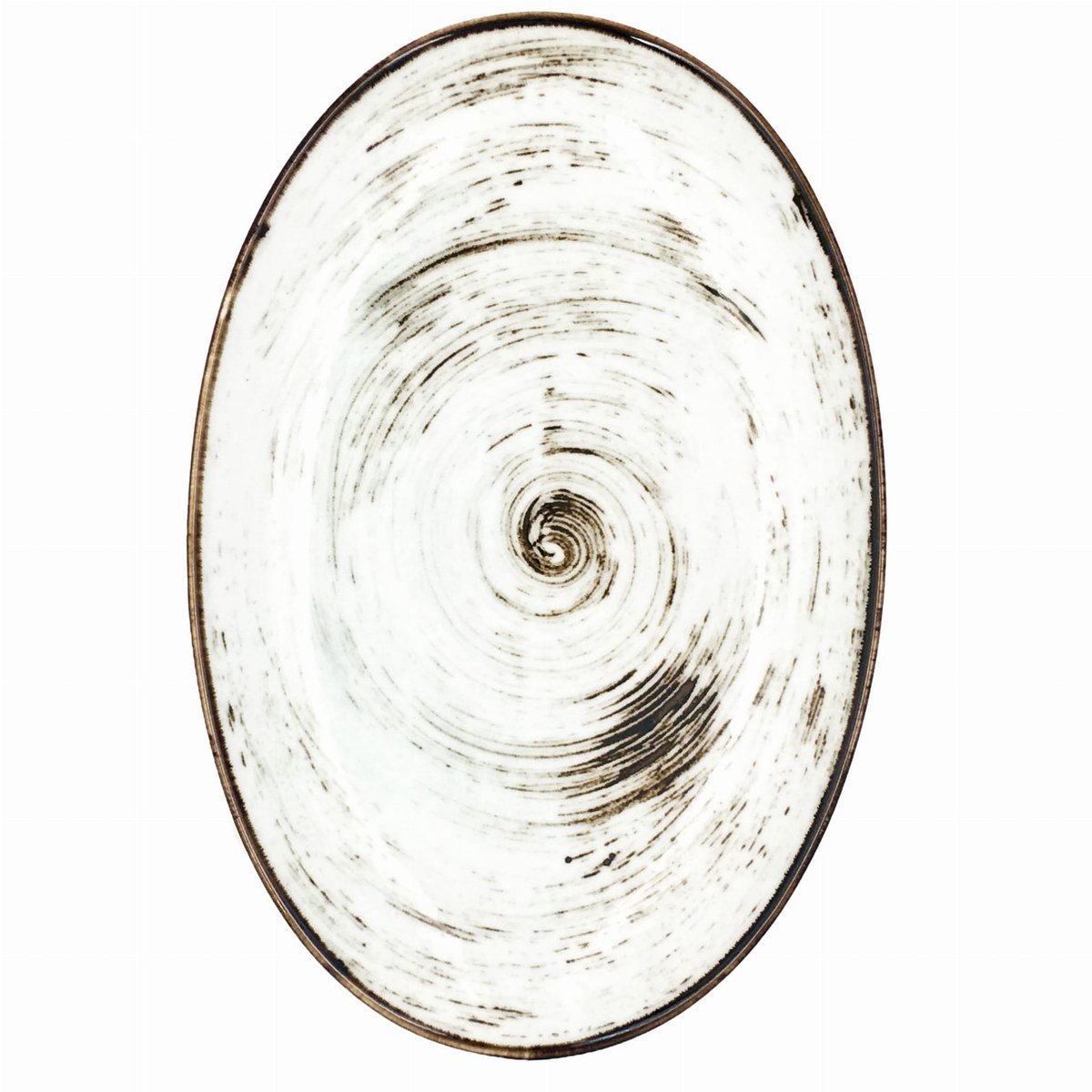 Bogucice Alumina Nostalgie Wit Ovaal Schaal 31 cm
