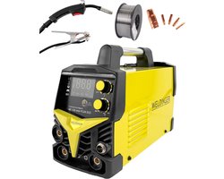 WELDINGER ME 130 mini FLUX ECO vuldraad-lasapparaat met vuldraad en accessoires