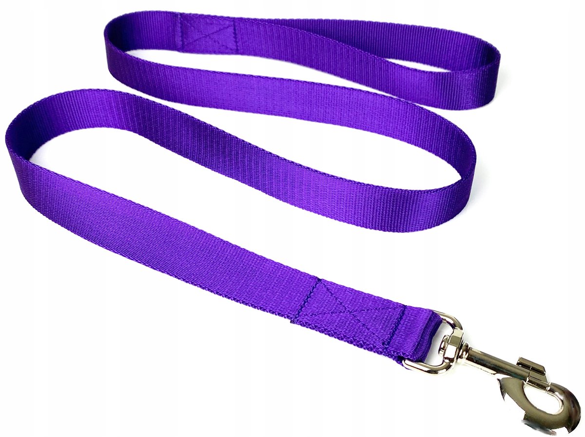 Sterke Paardenriem 140 cm / 30 mm - Paars