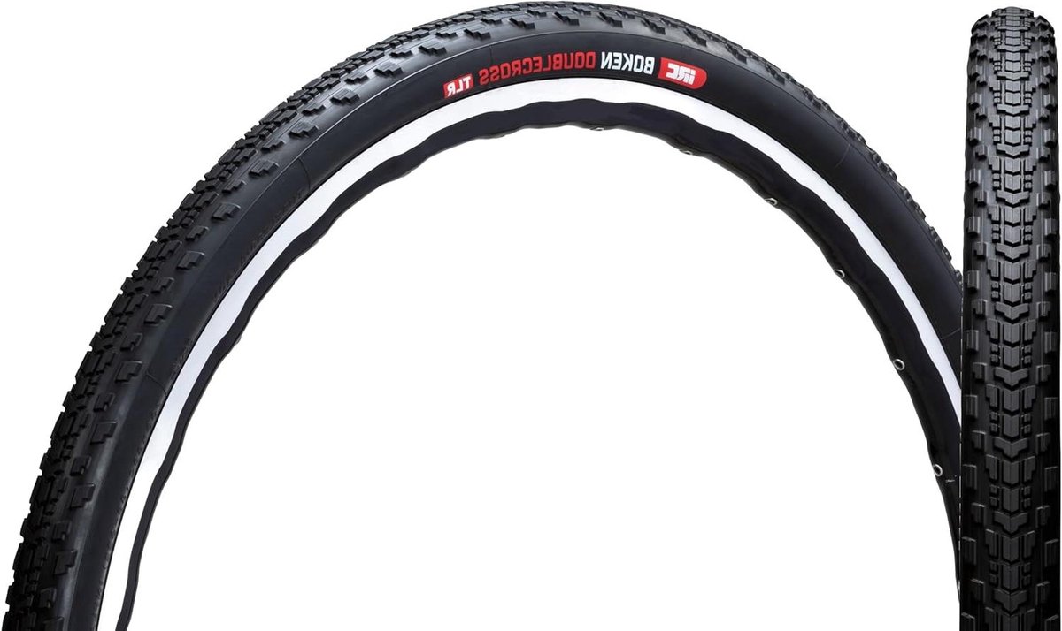 Dubbele Cross Band - Gravel Band - Snel Fietsen - Twee Zijdig Ontwerp - 700 x 38c - Zwart