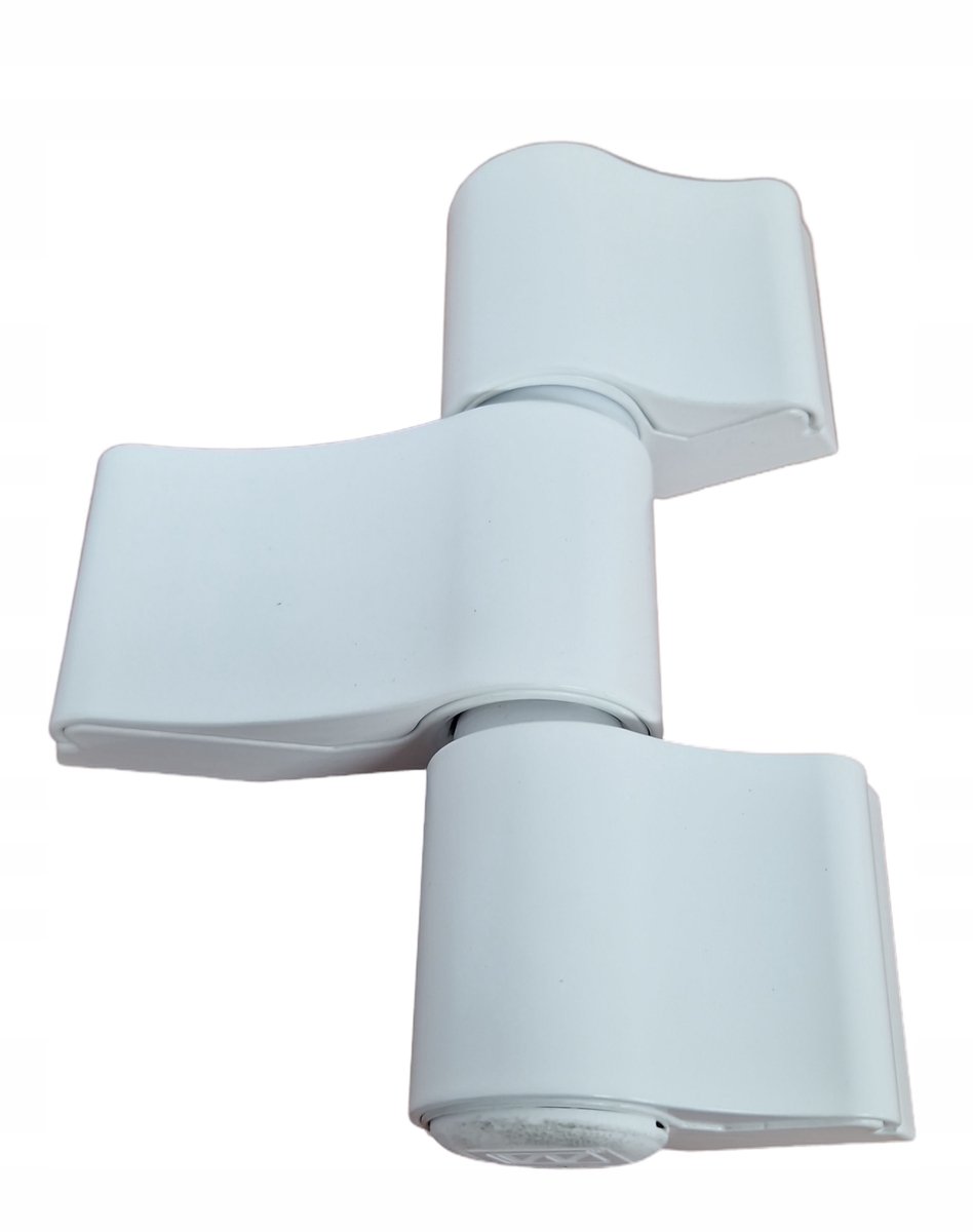 WALA WX Aluminium Deurscharnier 67mm Wit 3-delig - 160kg