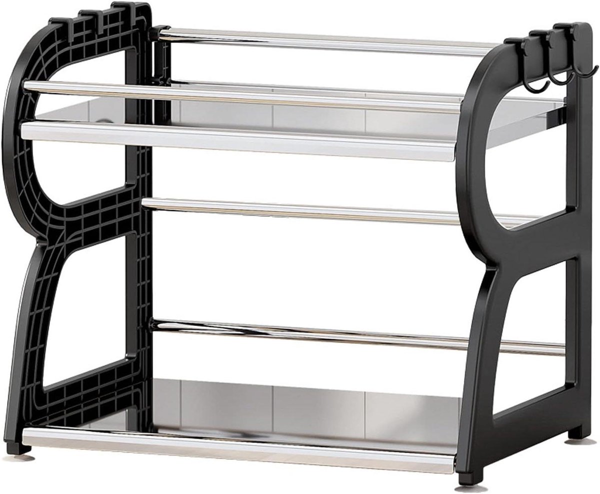 Magnetronrek - Keuken Organizer - Keuken Opruimen - Stabiel Metaal - 36 cm - Zilver