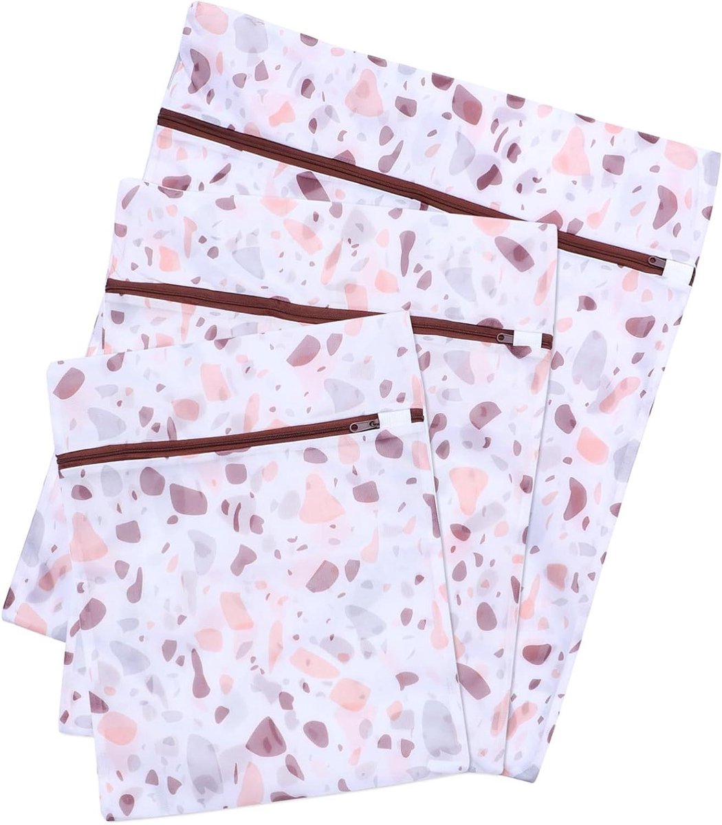 Wassen Netten - Kleding Beschermers - Kleding Beschermen - Fijne Gaas - 50x40cm - Koffie