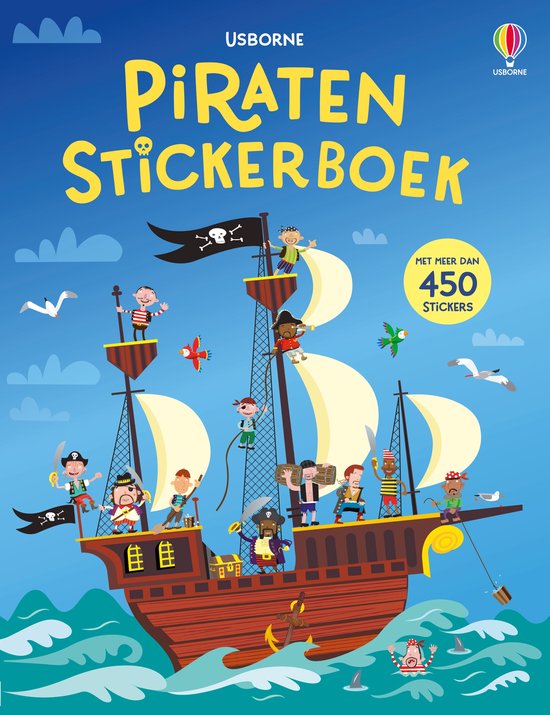 Piraten stickerboek - cover