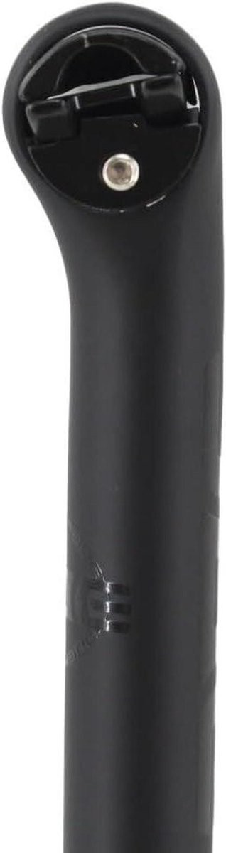 Zadelpen Fiets - Carbon Onderdeel - Fietsen Ondersteuning - Lichtgewicht Materiaal - 27.2mm Diameter - Zwart