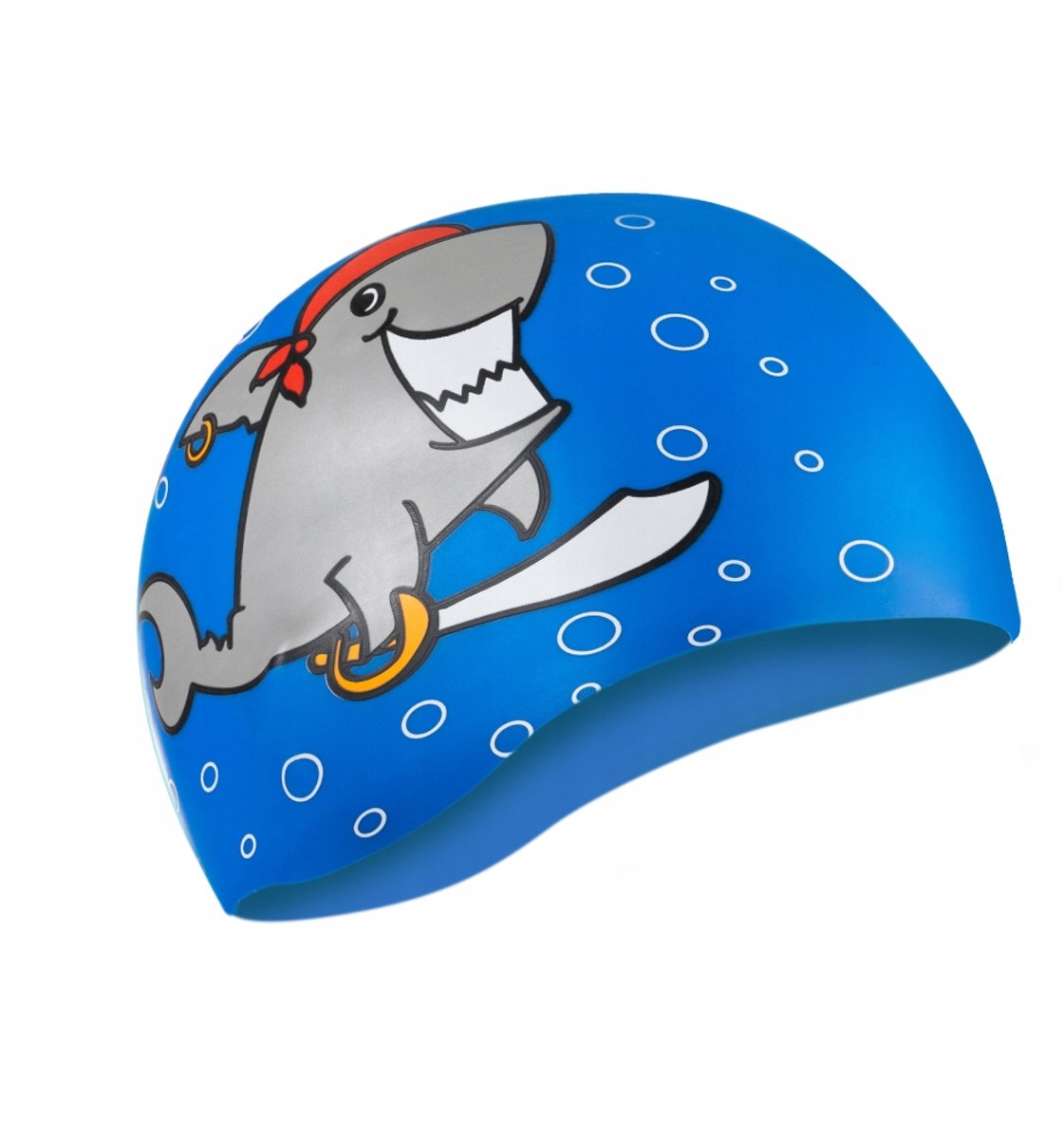 Aqua Speed Kiddie Shark Kinder Zwem Pet - Blauw Siliconen