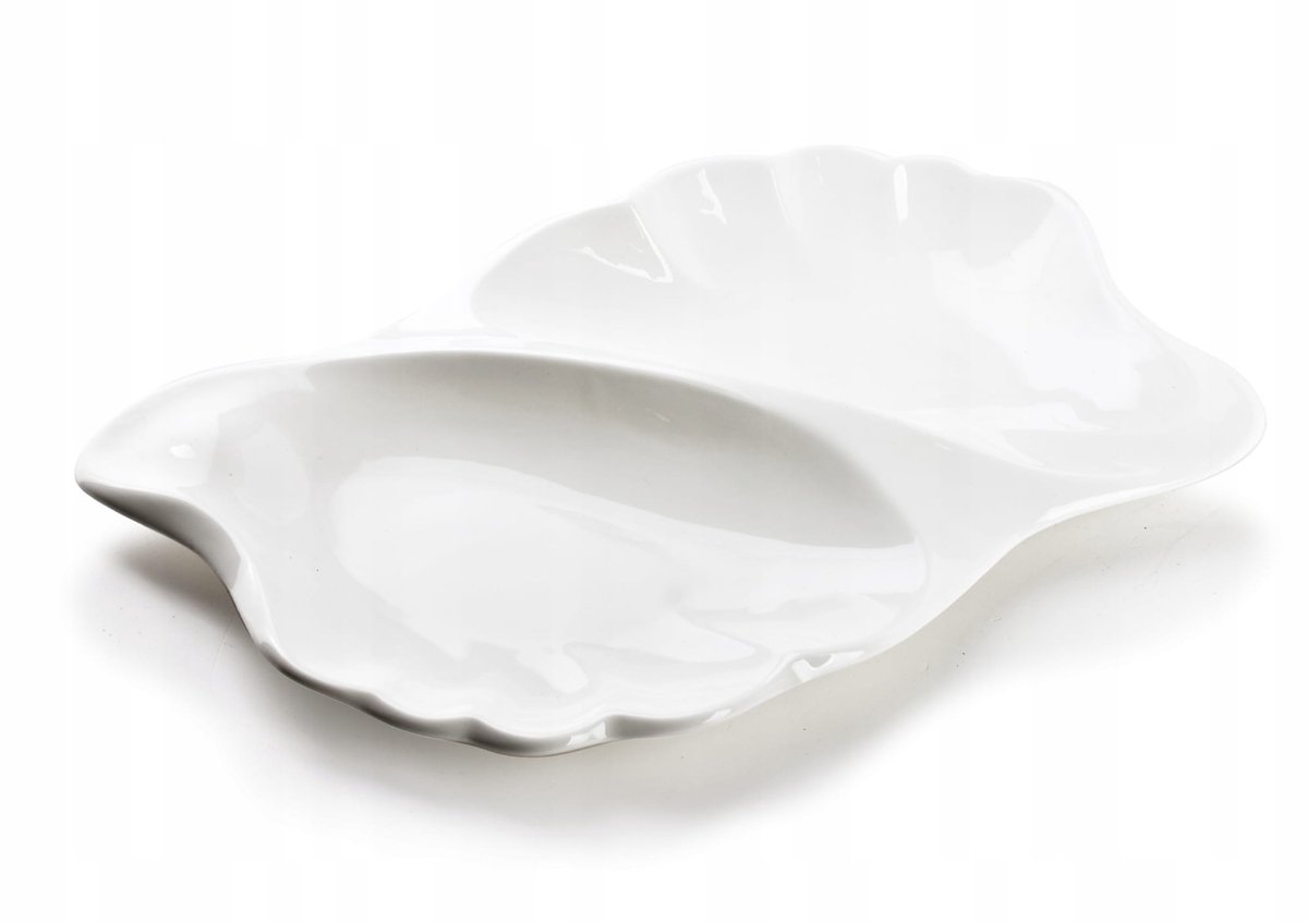 Porseleinen serveerschaal BASIC 28,5x18x4cm - Wit