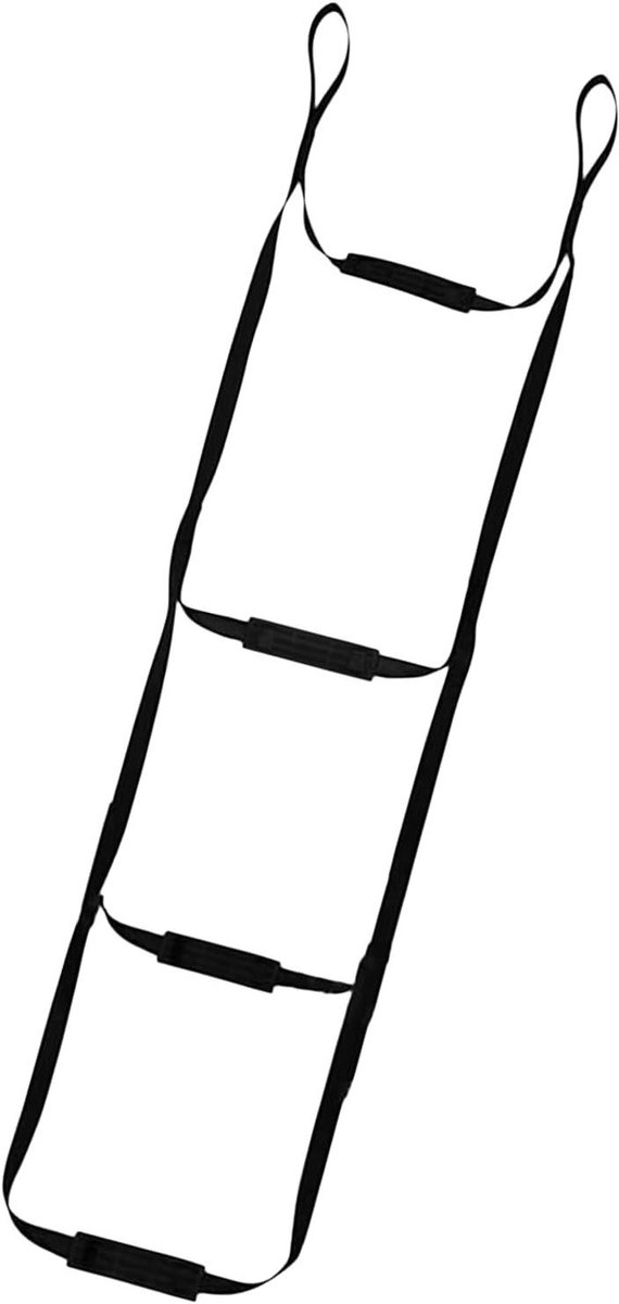 Nylon Touwladder - Klimtouw Boot - Veilig Klimmen - Opvouwbaar Ontwerp - 160 cm - Meerkleurig