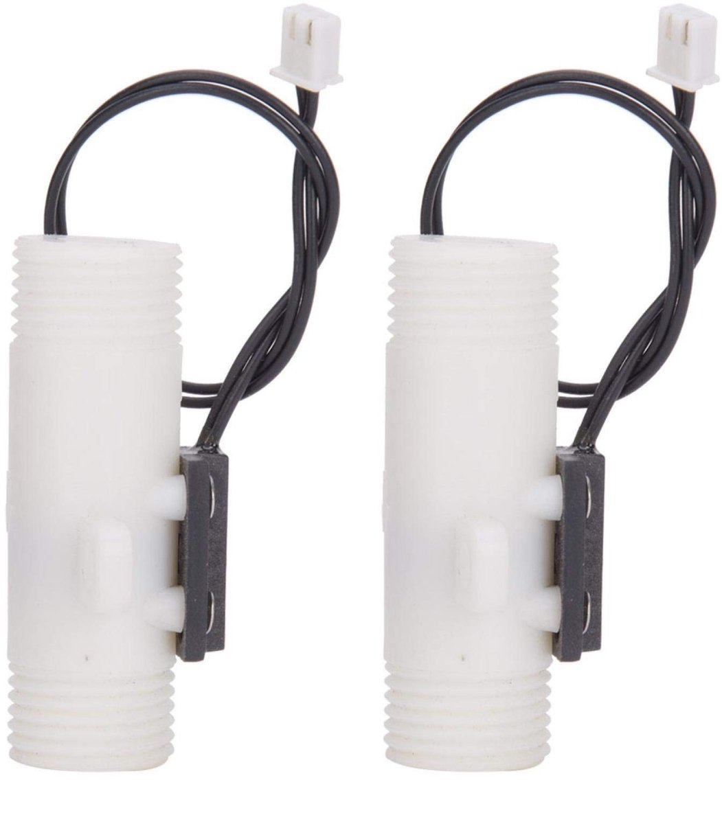 Dailygoods - Water Flow Sensor - Plastic - Dubbele Draad - Stabiele Prestaties - Water Circulatie - Schakelaar - Geschikt voor Watercontrole - Blauw