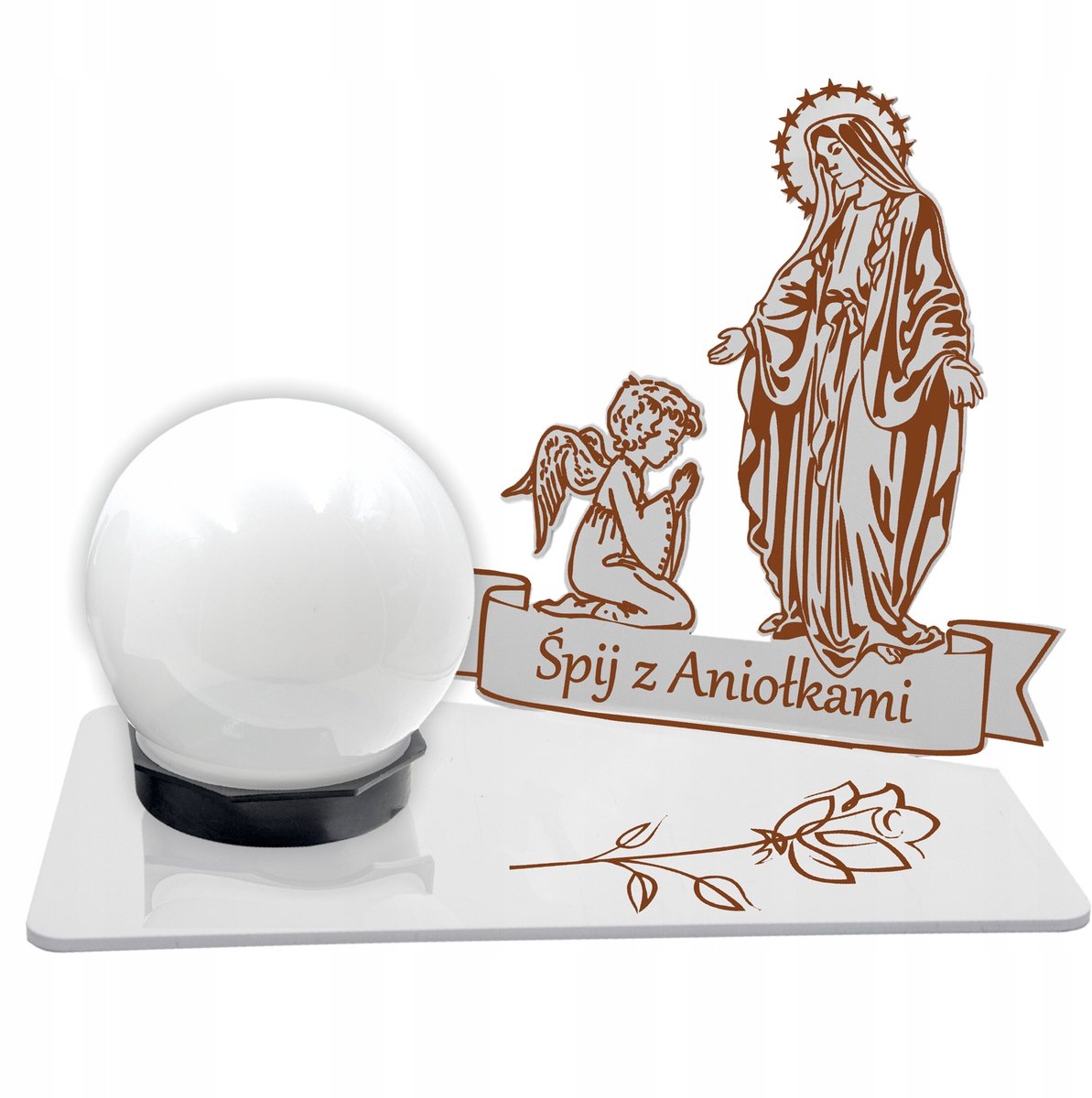 Zonne-grafsteenlamp met graveren - Duurzaam en personaliseerbaar