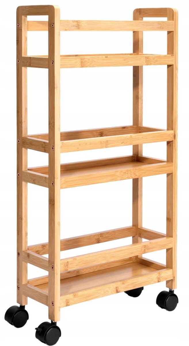 Bamboe INAKI Rolstoelrek 3 Niveaus - Natuurlijk & Functioneel