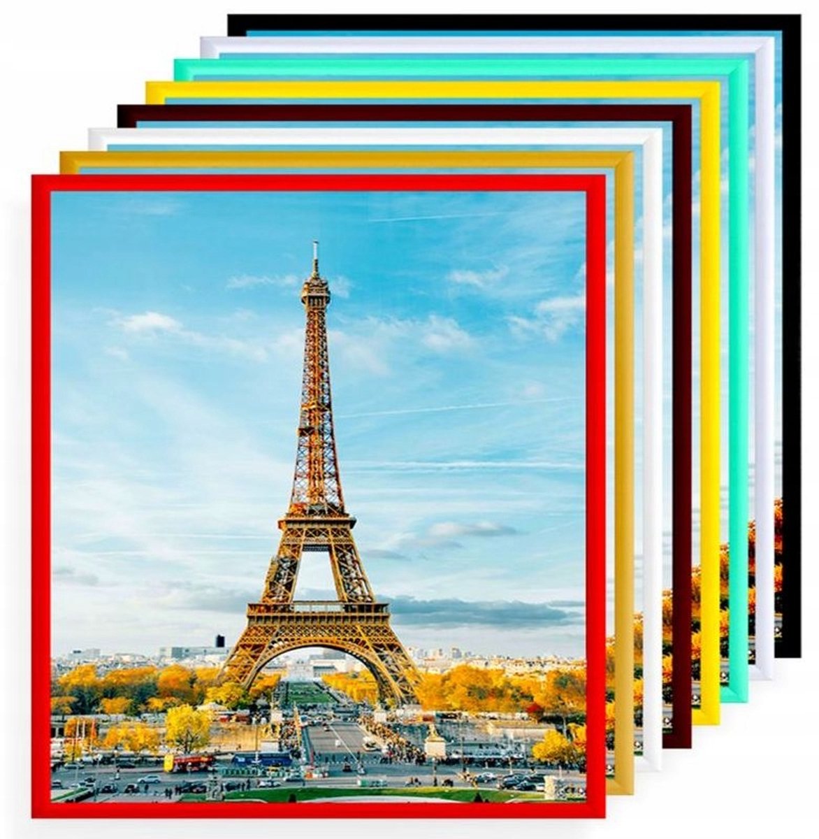 Aluminium Fotolijst 70x70 cm - 8 Kleuren - Mat Afwerking