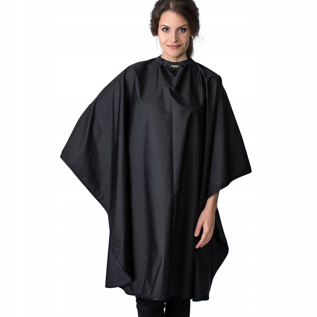 Grote transparante Kapperscape - Professionele Kapper Cape Zwart