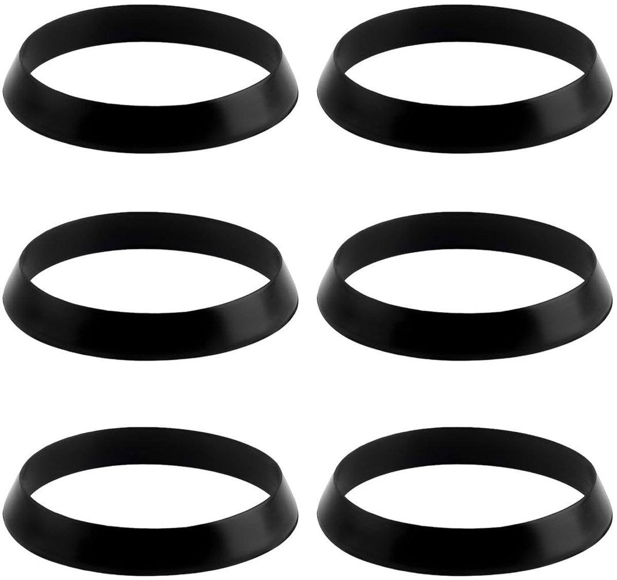 BRENZOOS- Afdichting 40 mm - Afdichtstop - Afdichtring - Rubber afdichting - 6 stuks - Geschikt voor afvoerbuizen