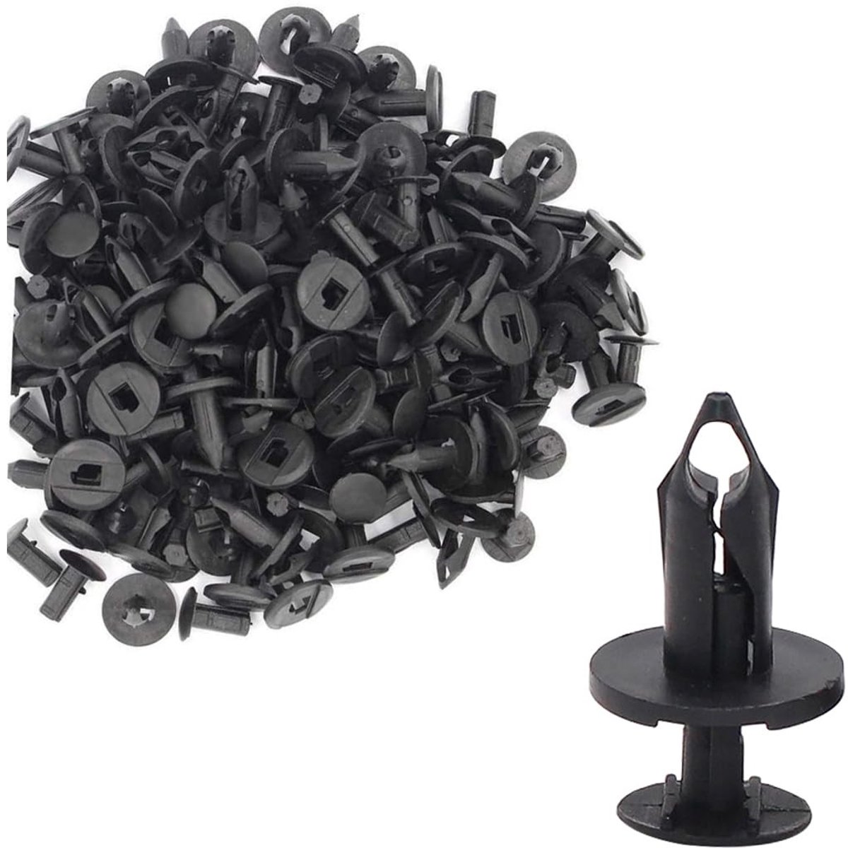 JHUBERS- Bevestigingsclips 120 stuks - Auto Clips - Bumperbescherming - Kunststof - Robuust - Corrosiebestendig - Eenvoudig te installeren - Autoclips