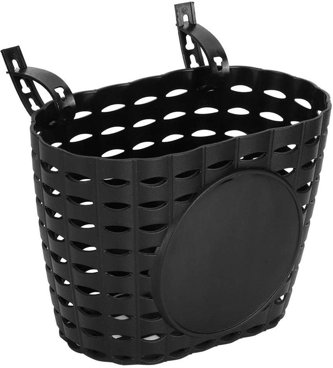 Dailygoods- Kinderfietsmand Duurzaam - Fietsmand voorop - Slijtvast Plastic - Eenvoudig te Installeren - Effectieve Waterafvoer - Geschikt voor Kinderfietsen