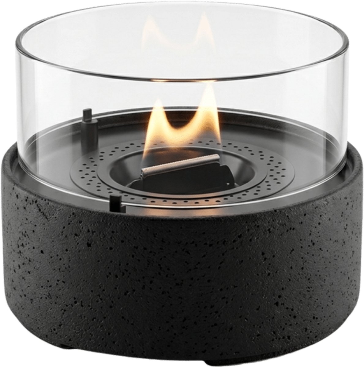 Tenderflame - Cafe 18 - Grey Lava - Grijs - sfeerhaard - tafelhaard