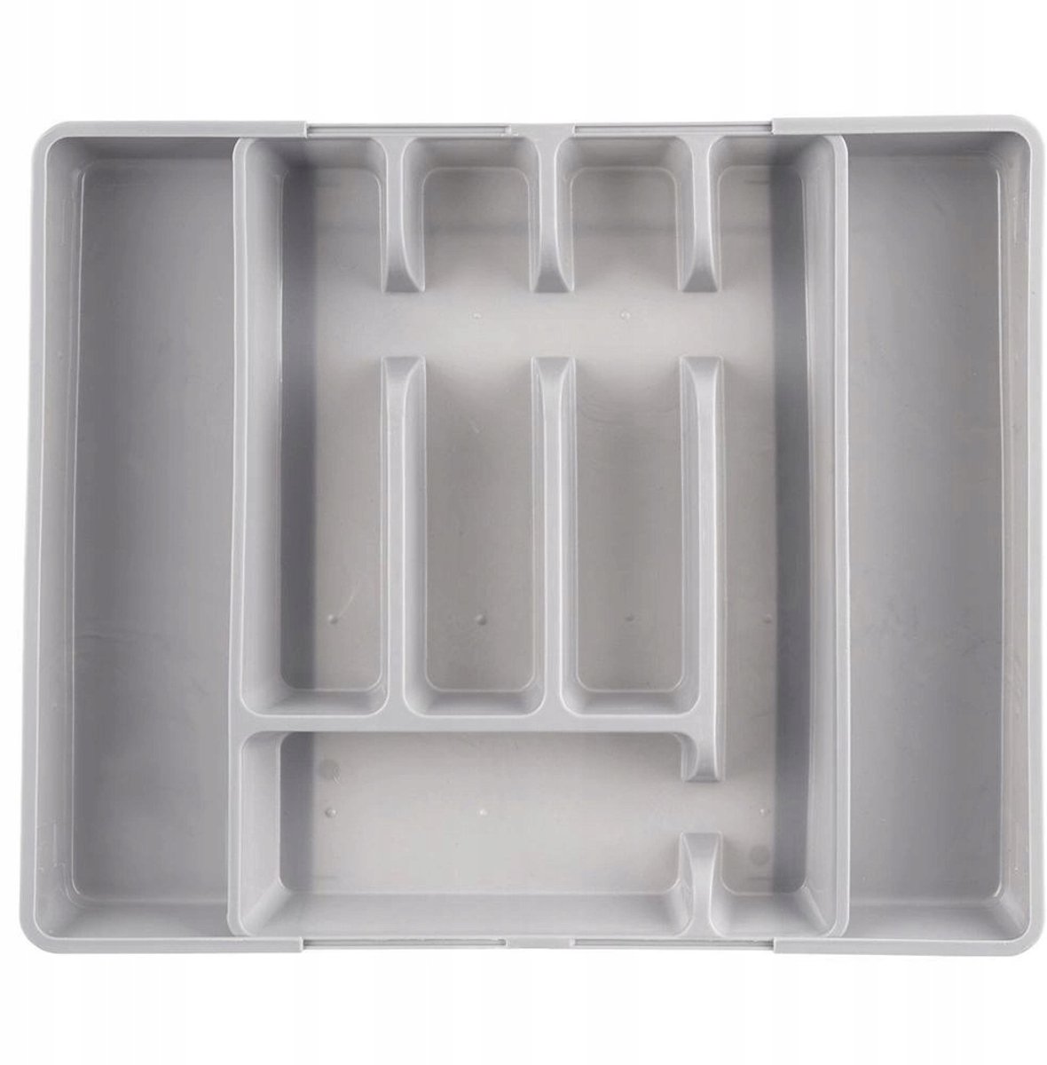 Verstelbare Besteklade Organizer - 27,5-44 cm - Grijs
