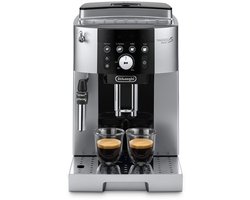 De'Longhi Magnifica S Smart ECAM250.23.SB - Volautomatische espressomachine met 4 one-touch recepten en melkstoompijpje - Zilver/zwart