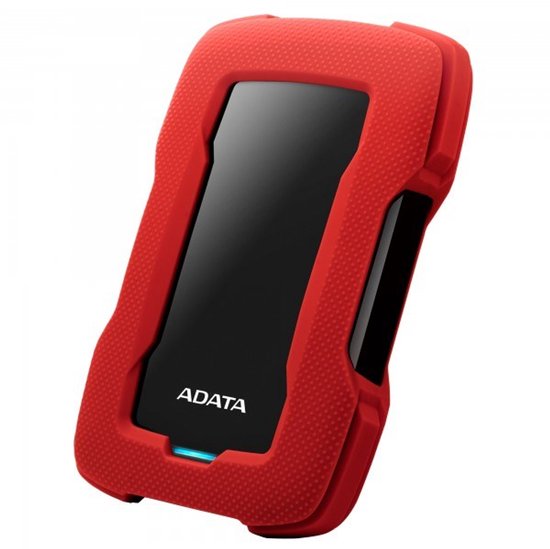ADATA Durable Lite HD330 - Externe Harde Schijf - 1TB - 2.5 inch - USB 3.1 - Rood van Adata — afbeelding 3