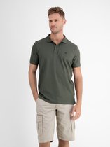 LERROS Poloshirt met COOL & DRY-functie in piquékwaliteit , Maat: XXL , Kleur: CHILLED OLIVE , 60% katoen, 40% polyester