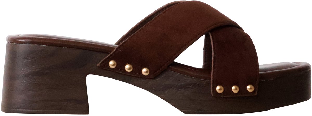Sandalen met hak
