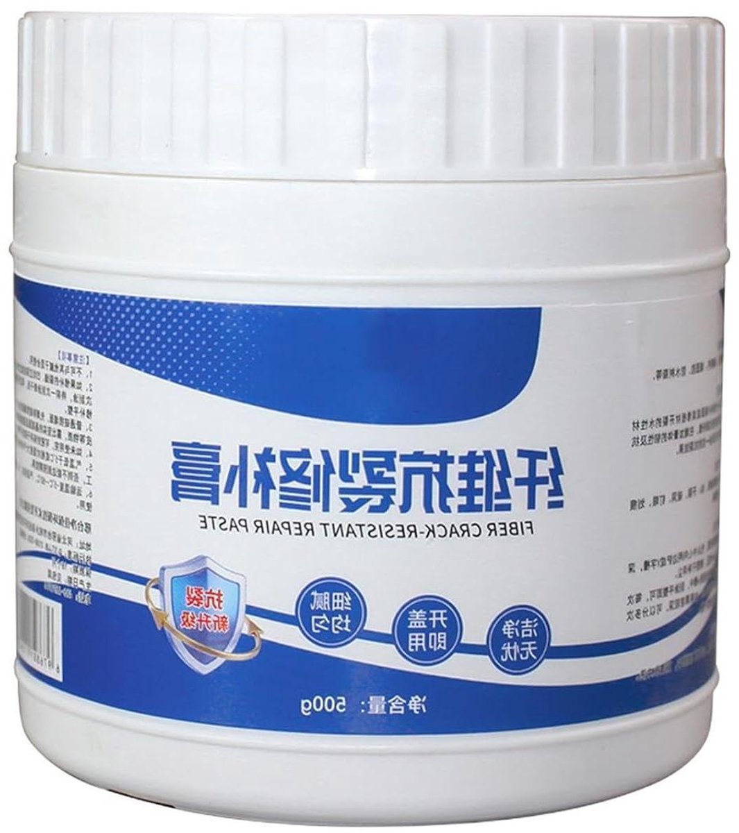 Gipsplaatreparatiepasta - Muurvuller - Scheuren Herstellen - Vezelversterkte Compound - 500 g - Wit