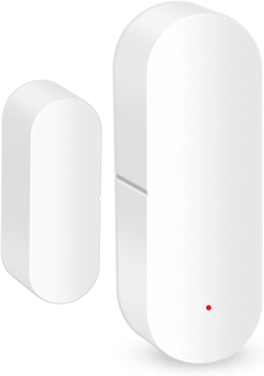Slimme Deursensor - Magnetische Contactschakelaar - Huis Beveiliging - Eenvoudige Installatie - 8 x 5 x 2 cm - Wit