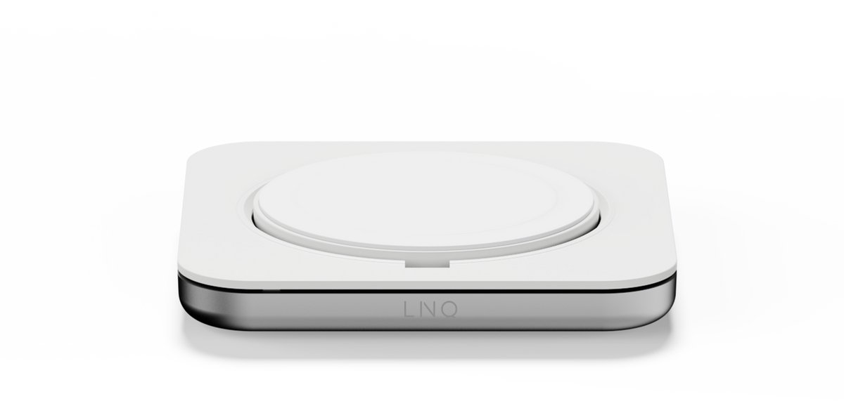 LINQ Draadloze Oplader met twee posities 15W – Geschikt voor MagSafe