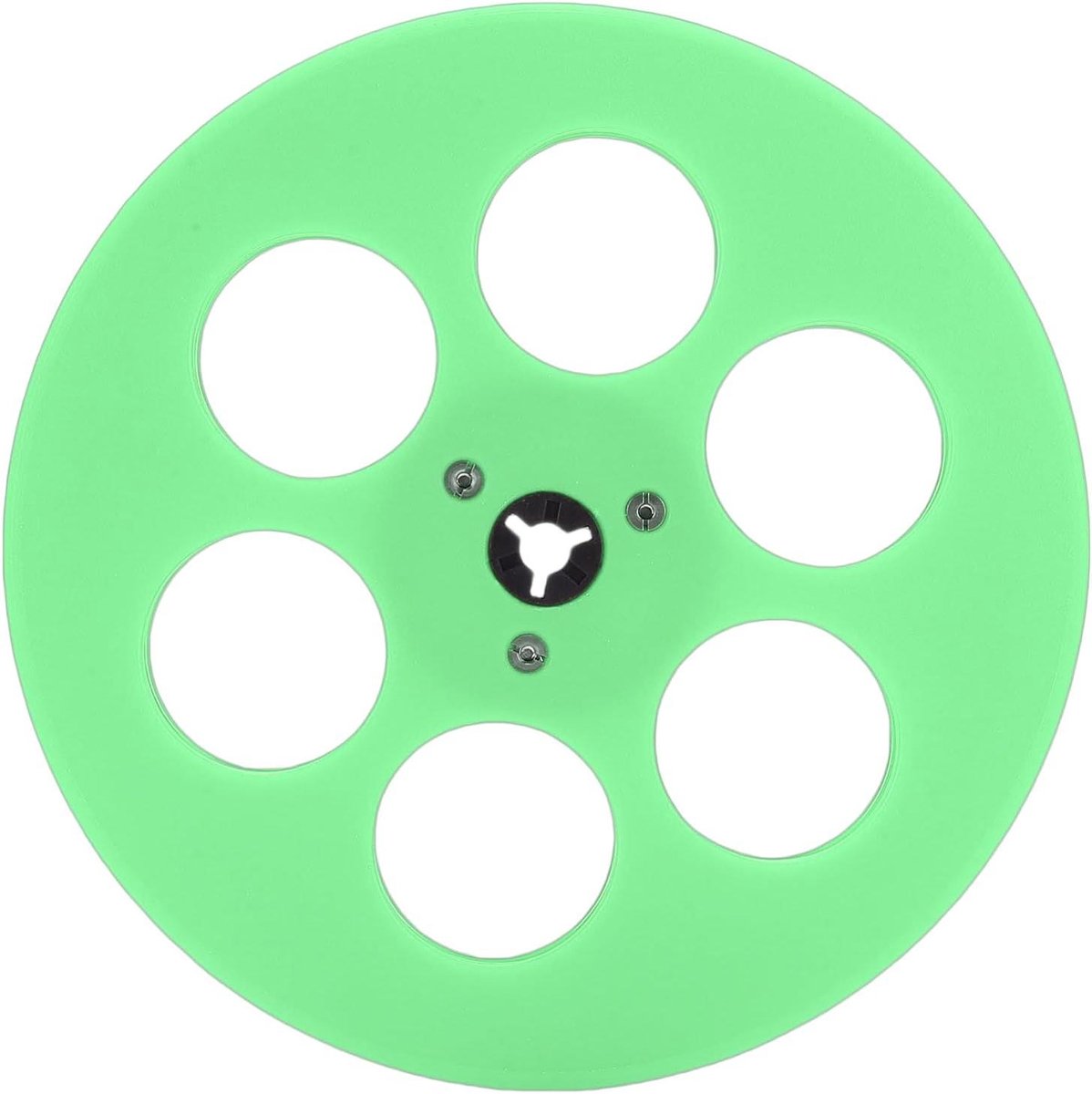 Lege Tape Spoel - Opname Reel - Audio Opnames - NAB Flens Stabiliteit - 7 Inch Diameter - Groen