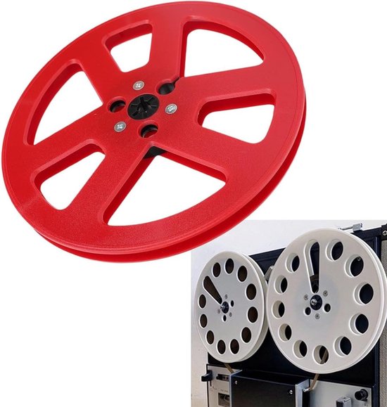 Lege Tape Spoel - Open Spoel - Analoge Opnames - Universele Compatibiliteit - 7 inch - Rood — afbeelding 4