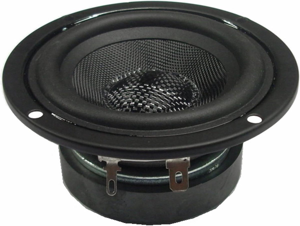 Ronde Woofers - Hifi Luidsprekers - Muziek Luisteren - Glasvezel Kegel - 4.5 Inch - Meerkleurig