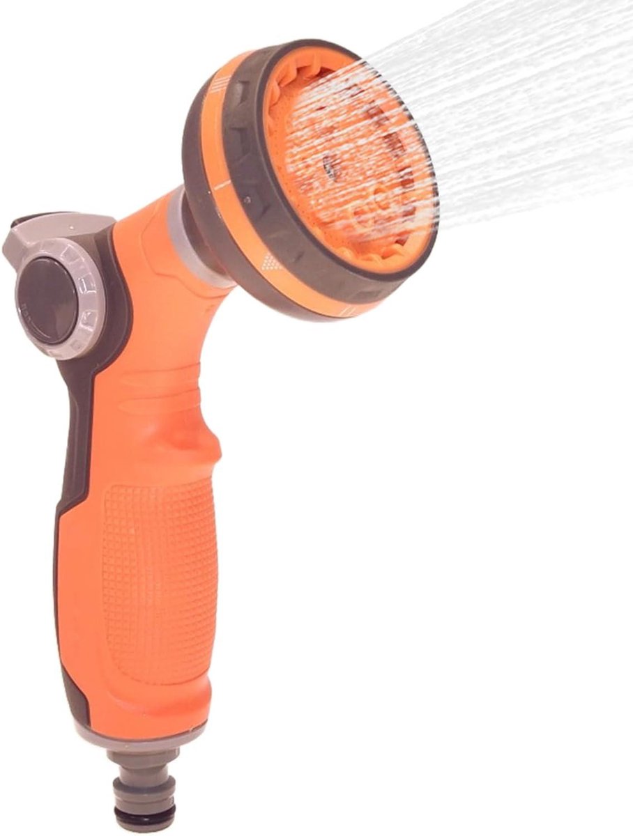 Spray Nozzle - Hogedrukreiniger Tool - Auto Wassen - 8 Patronen Instelbaar - 20 cm - Metaal